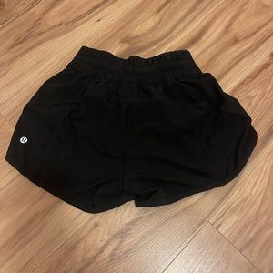 Black LULU LEMON SHORTS